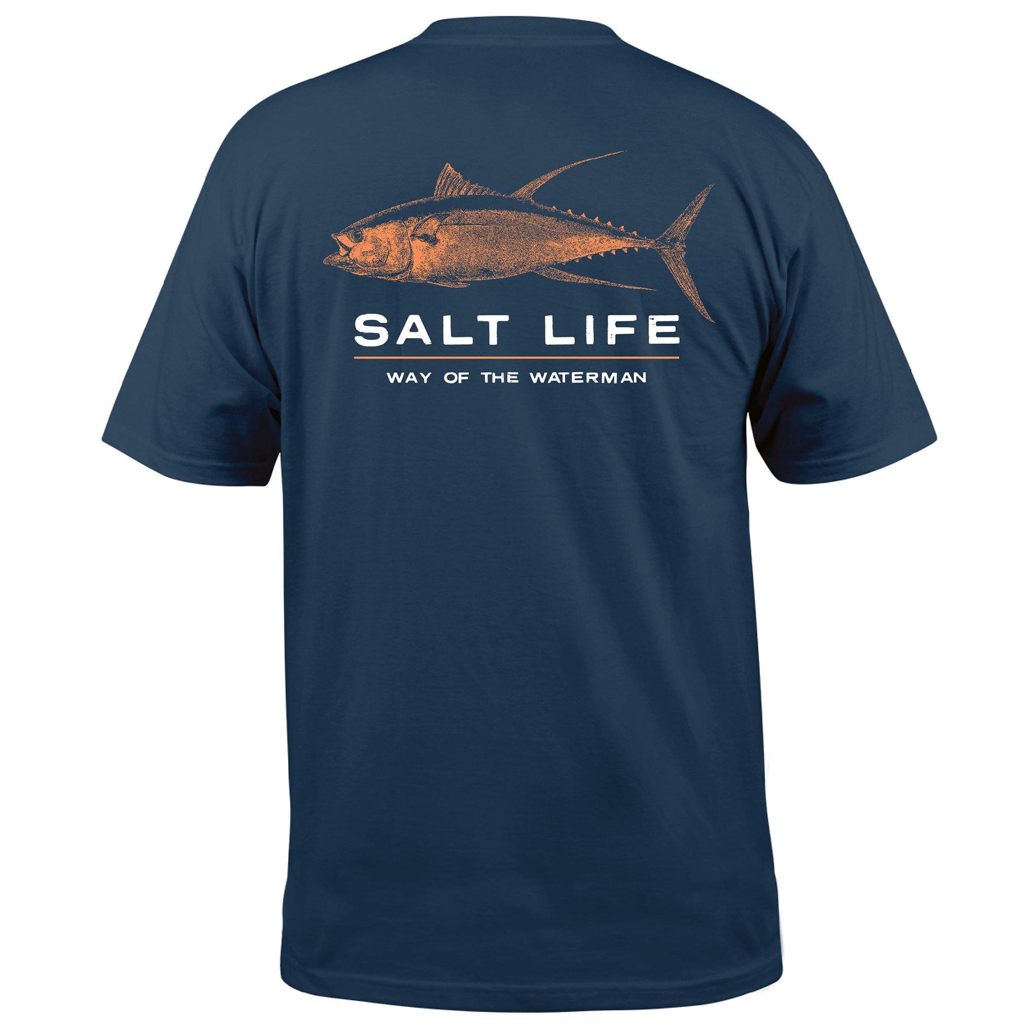 Salt Life Mens Deep Ventures Short Sleeve T-Shirt