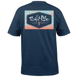 Salt Life Mens Rockin Lobster Short Sleeve Pocket T-Shirt