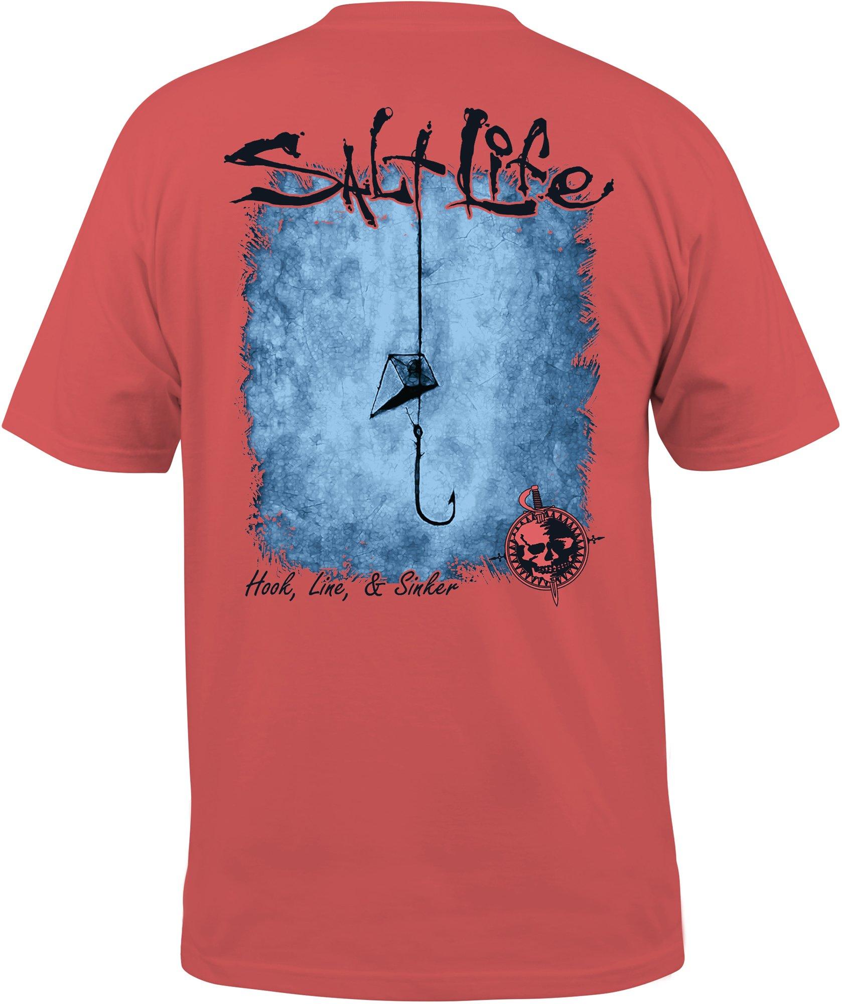 Salt Life Mens Hook, Line & Sinker T-Shirt