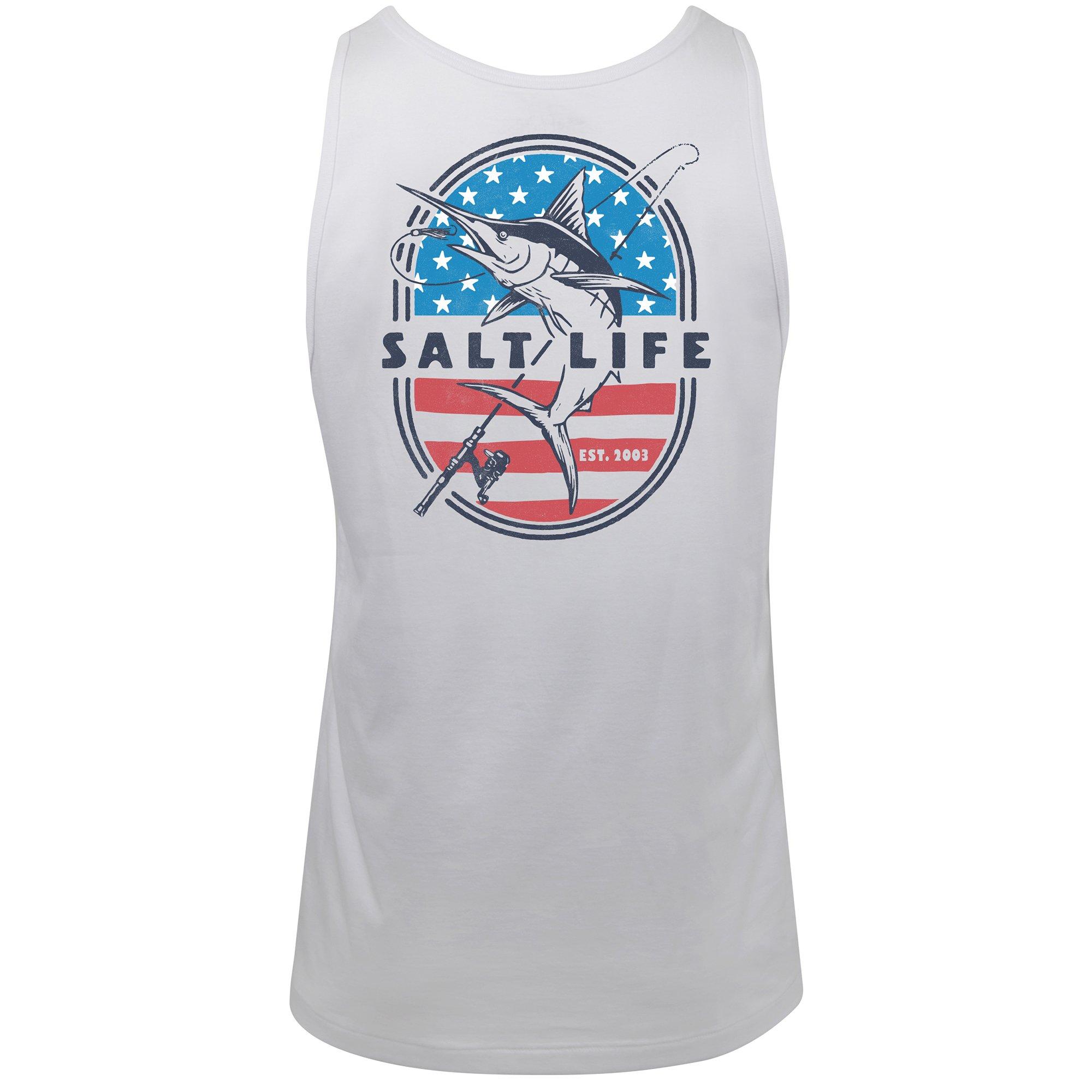 Salt Life Mens Salty Proud Tank Top