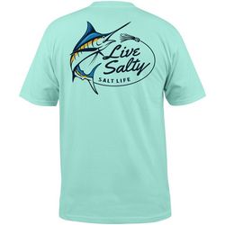 Salt Life Mens Salty Marlin Short Sleeve T-Shirt