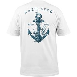 Salt Life Mens Stay Anchored Short Sleeve T-Shirt