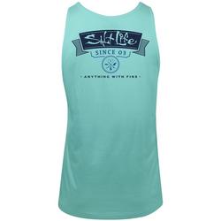 Mens Anything With Fins Tank Top