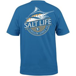 Salt Life Mens Chillin' Marlin Short Sleeve T-Shirt
