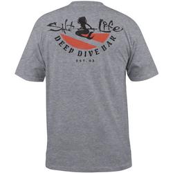 Mens Deep Dive Bar Short Sleeve T-Shirt