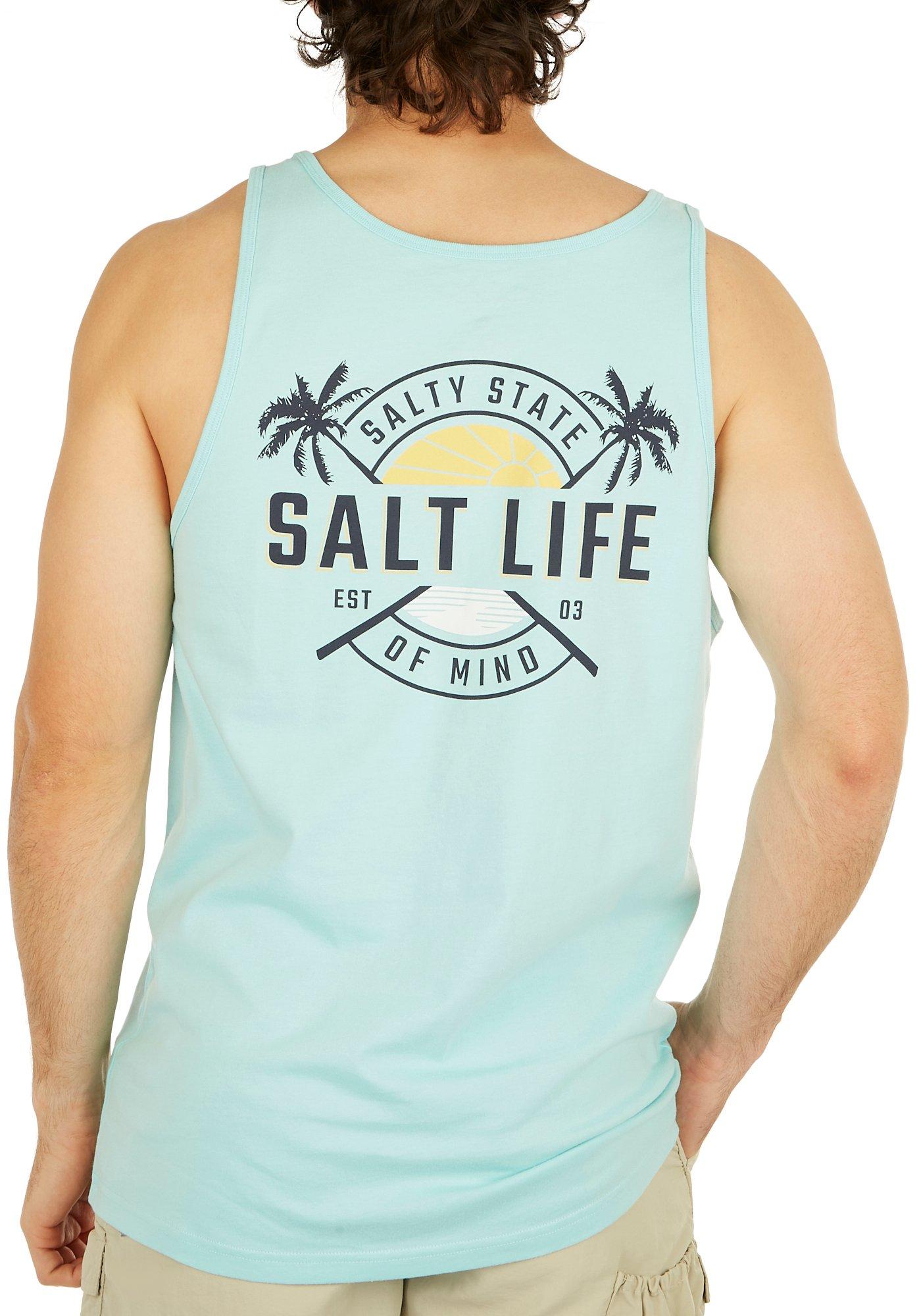 Mens Solid First Light Tank Top