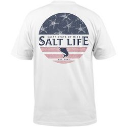 Salt Life Mens Salty Honor Short Sleeve Tee
