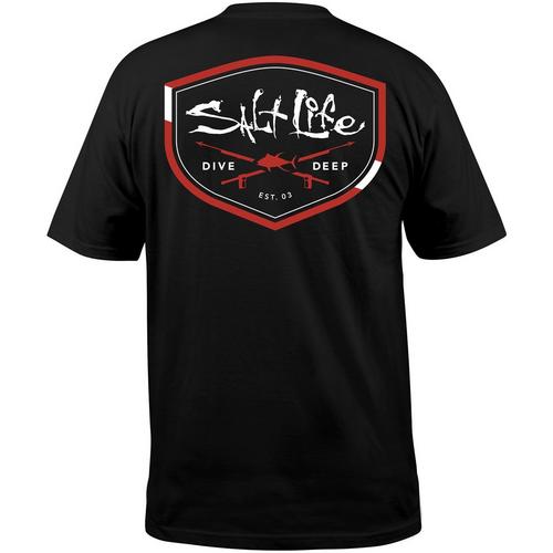 Salt Life Mens Insignia Short Sleeve T-Shirt