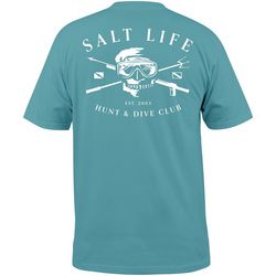 Salt Life Mens Hunt-Dive Club Short Sleeve T-Shirt