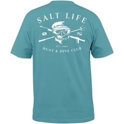 Mens Hunt-Dive Club Short Sleeve T-Shirt