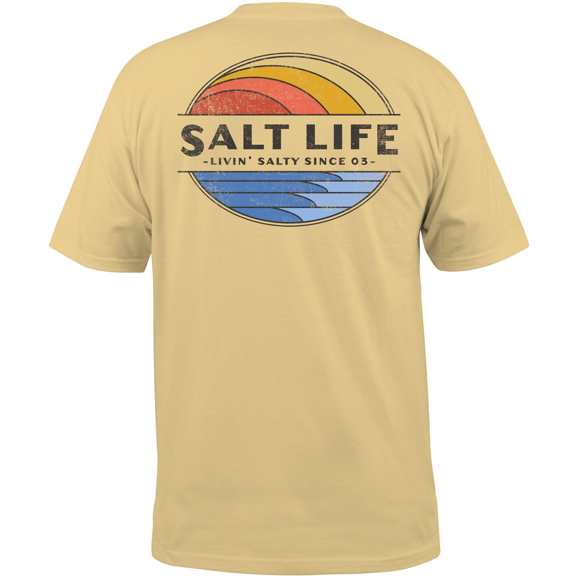 Salt Life Mens Vintage Rays Short Sleeve Tee
