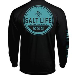 Salt Life Mens Ocean to Ocean Pocket Long Sleeve Shirt