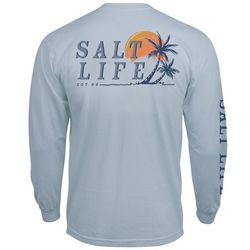 Salt Life Mens Leaning Palms Long Sleeve Shirt