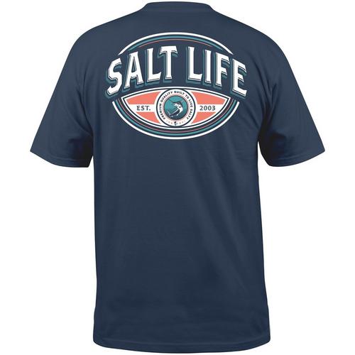 Salt Life Mens Built Salty Short Sleeve T-Shirt