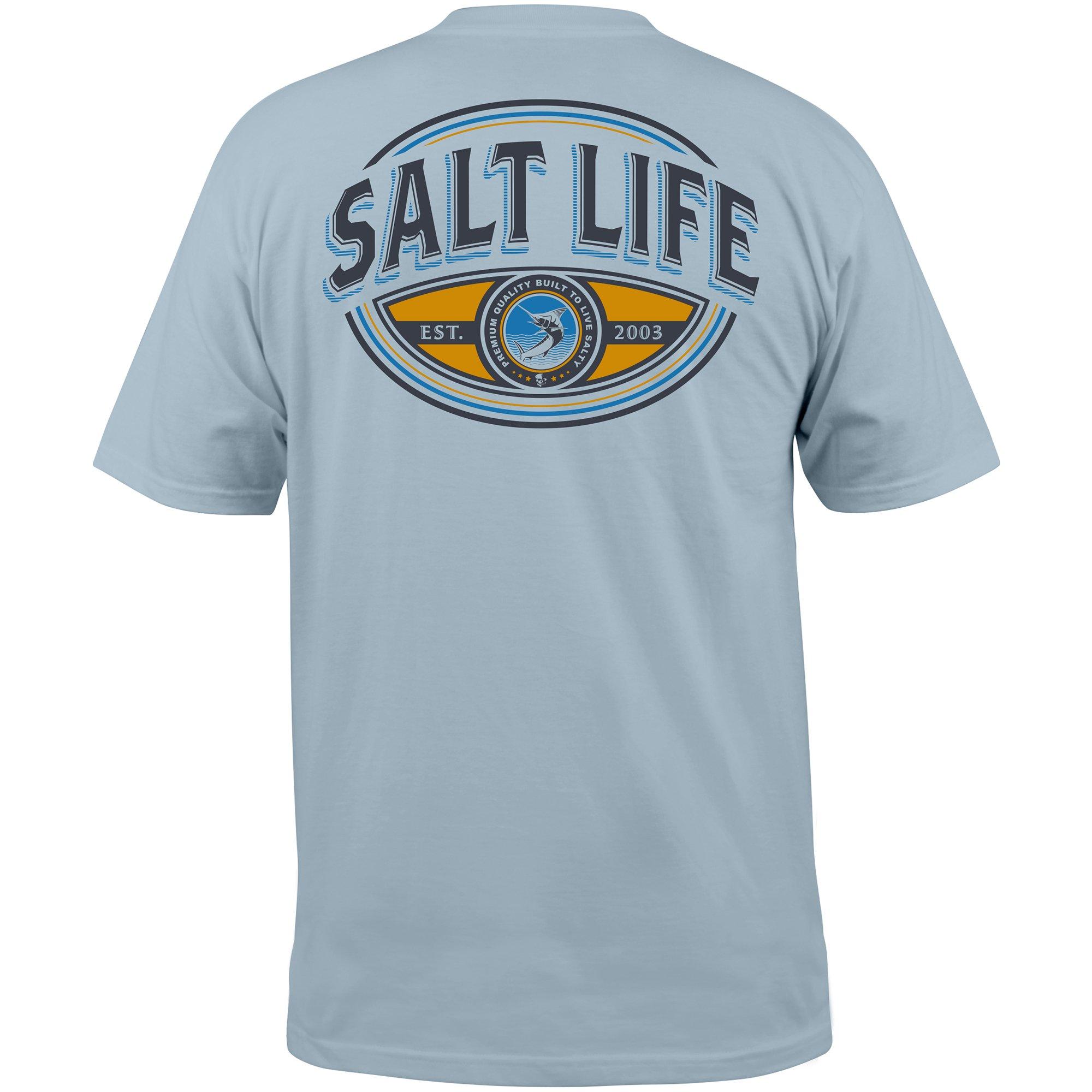Salt Life Mens Built Salty Short Sleeve T-Shirt