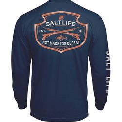 Mens Not Made For Defeat Long Sleeve Tee