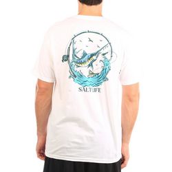 Salt Life Mens Voyager Short Sleeve Pocket T-Shirt