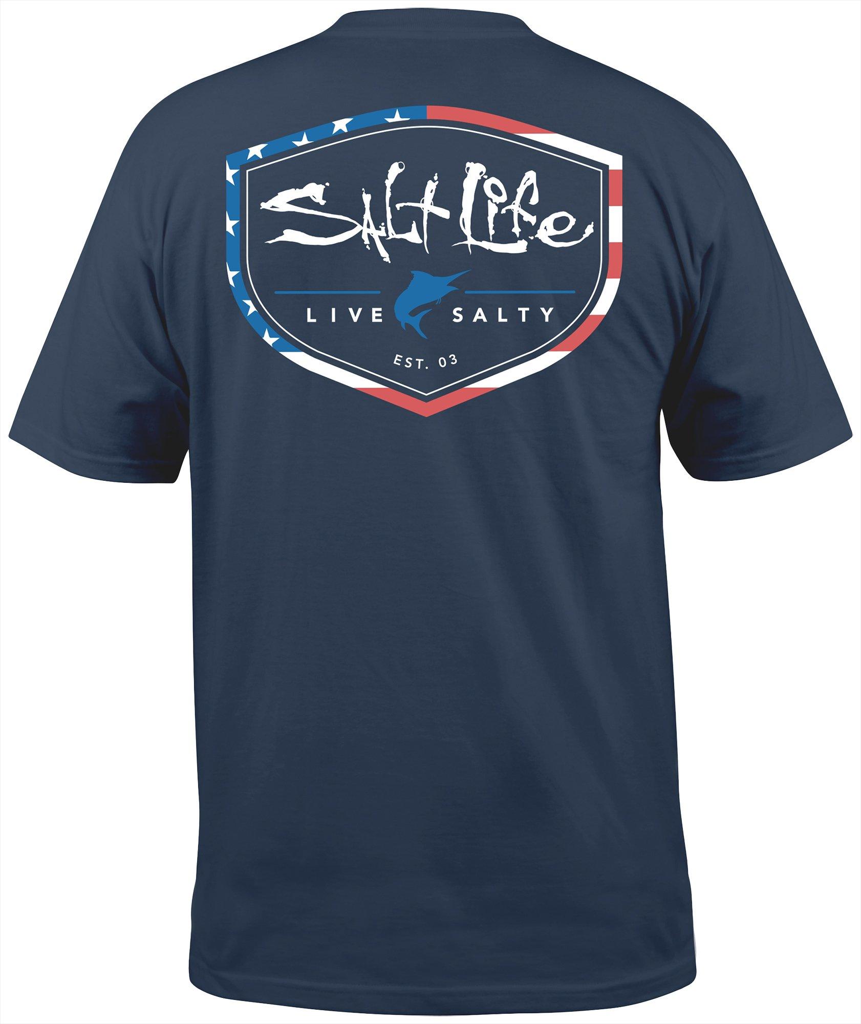 Mens Americana Shield Short Sleeve T-Shirt