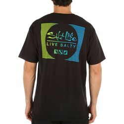 Salt Life Mens Iconic Space Short Sleeve T-Shirt