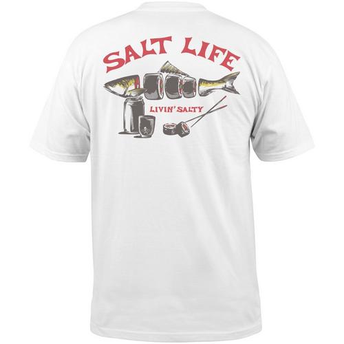 Salt Life Mens Salt And Sushi Short Sleeve