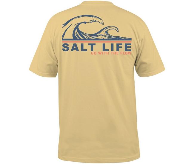Salt Life Men's The Flow Graphic T-Shirt, X-Large, Cotton