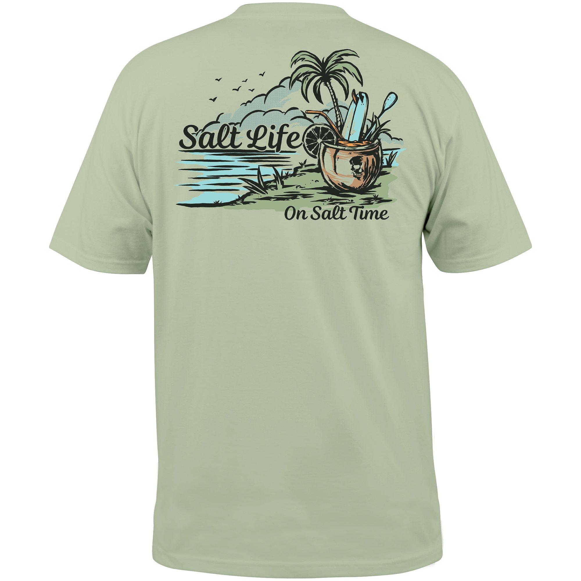 Salt Life Mens Coconut Chiller Short Sleeve T-Shirt