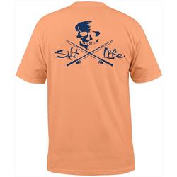 Mens Skull & Pole Salt Life Graphic T-Shirt