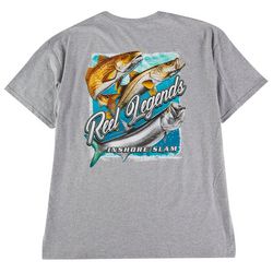 Reel Legends Mens Rough Frame Graphic T-Shirt