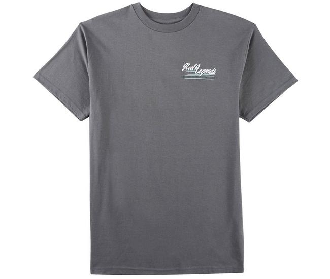 Reel Legends Mens Silver King T-Shirt - Grey - Medium