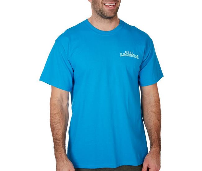 Comfort Colors St George Island Florida Get Reel Fishing Shirt Mens Small 