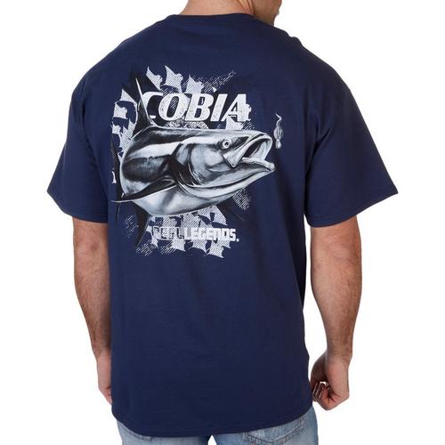Reel Legends Mens Cobia Florida Short Sleeve T-Shirt