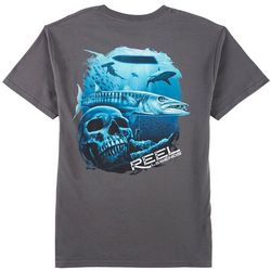 Reel Legends Mens Cuda Skull T-Shirt