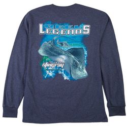 Reel Legends Mens Southern Stinger Long Sleeve T-Shirt