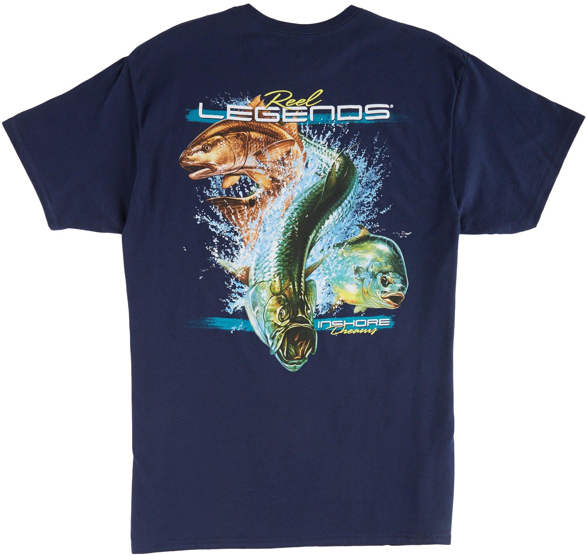 Reel Legends Mens Inshore Dreams T-Shirt