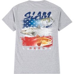 Reel Legends Mens Slam Short Sleeve T-Shirt
