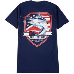 Mens American Shield Marlin T-Shirt