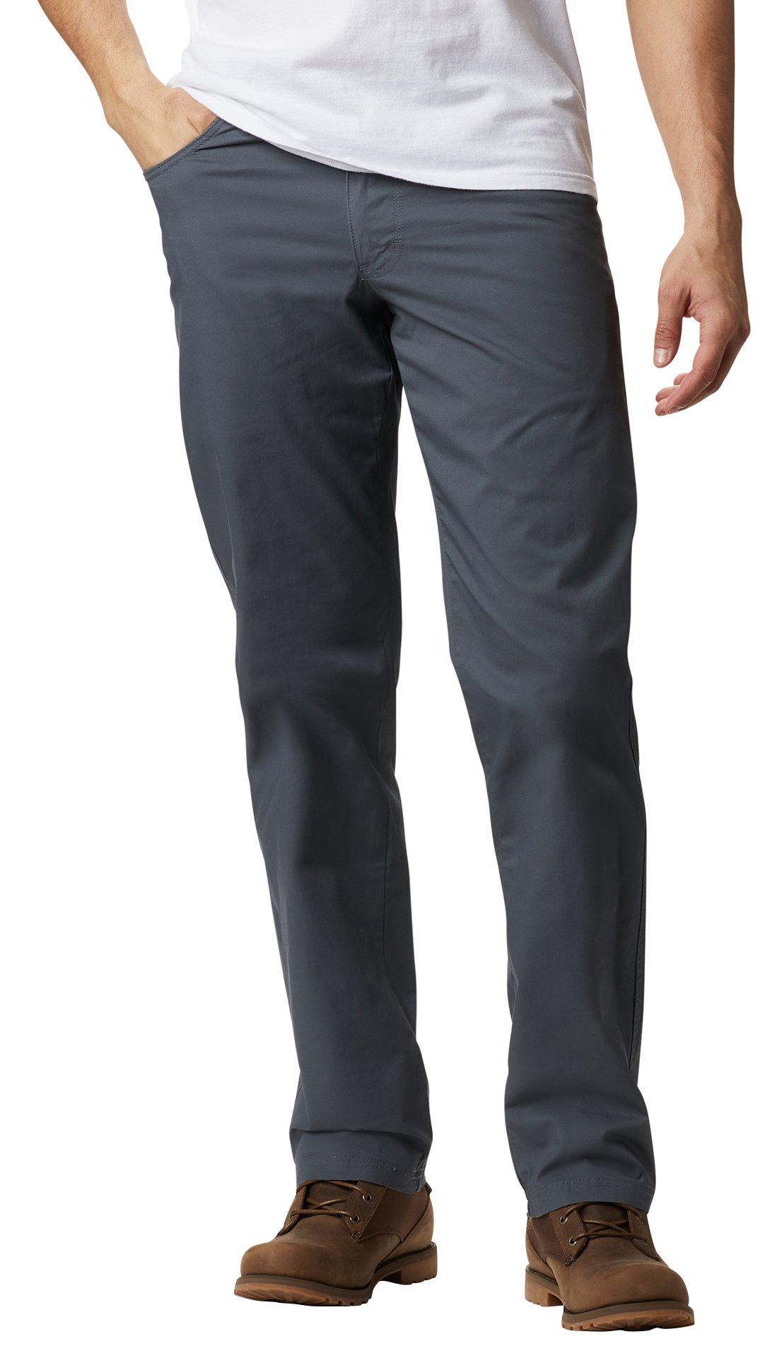 Reel Legends Mens Mackerel Convertible Quick Dry Pants Grey X-Large 32L