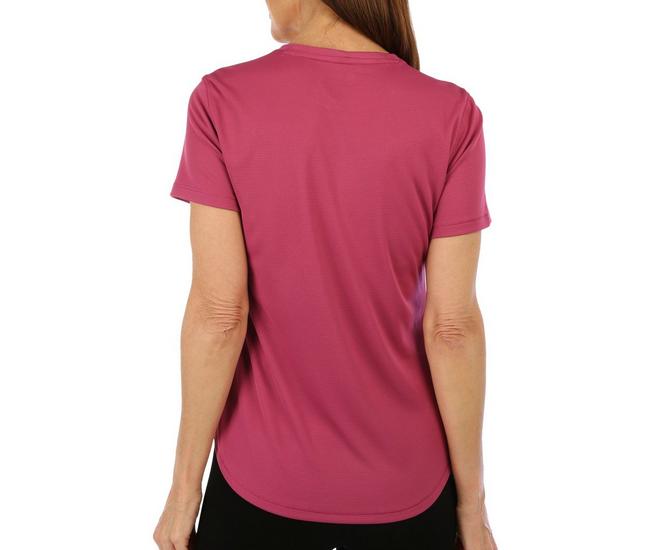 Reel Legends T-Shirt Womens M Medium Pink Freeline Short Sleeves