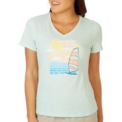 Reel Legends Petite Sailing T-Shirt