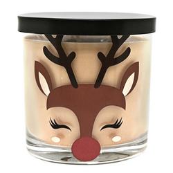 14 oz. Reindeer Scented Jar Candle