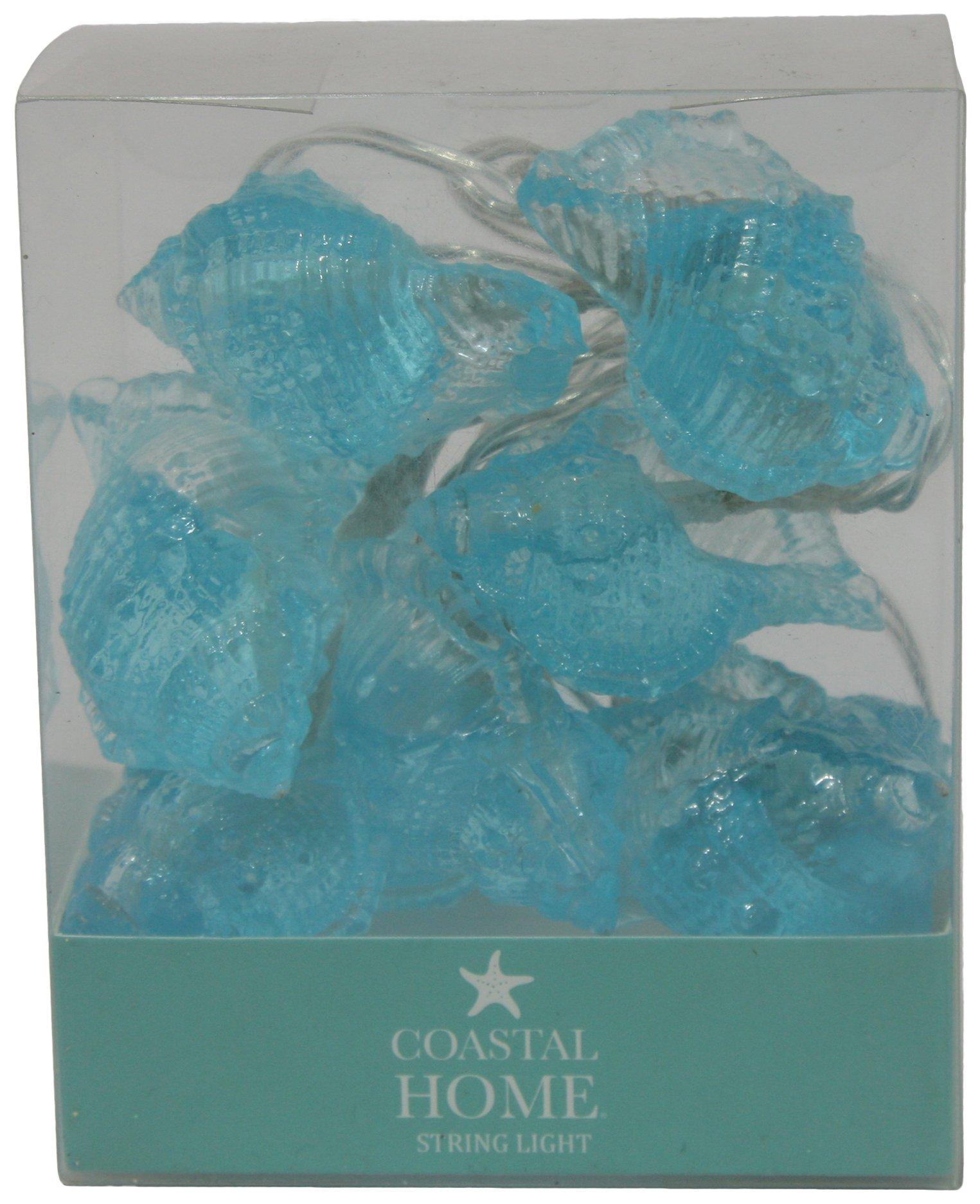10 LED Blue Conch Shell String Light