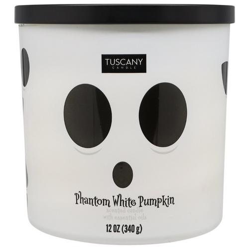 12 oz. Phantom White Pumpkin Jar Candle