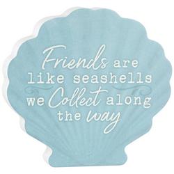 Wooden Sea Shell Friends Tabletop Sign