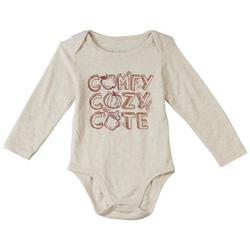 Baby Girls Comfy Cozy Long Sleeve Creeper