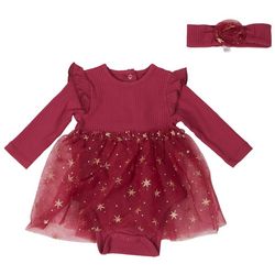Little Me Baby Girls 2pc. Radiant Star Tutu Bodysuit Set