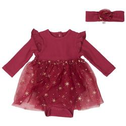 Baby Girls 2pc. Radiant Star Tutu Bodysuit Set
