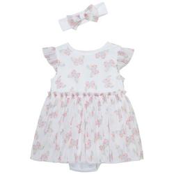 Baby Girls 2 Pc. Butterfly Popover Set