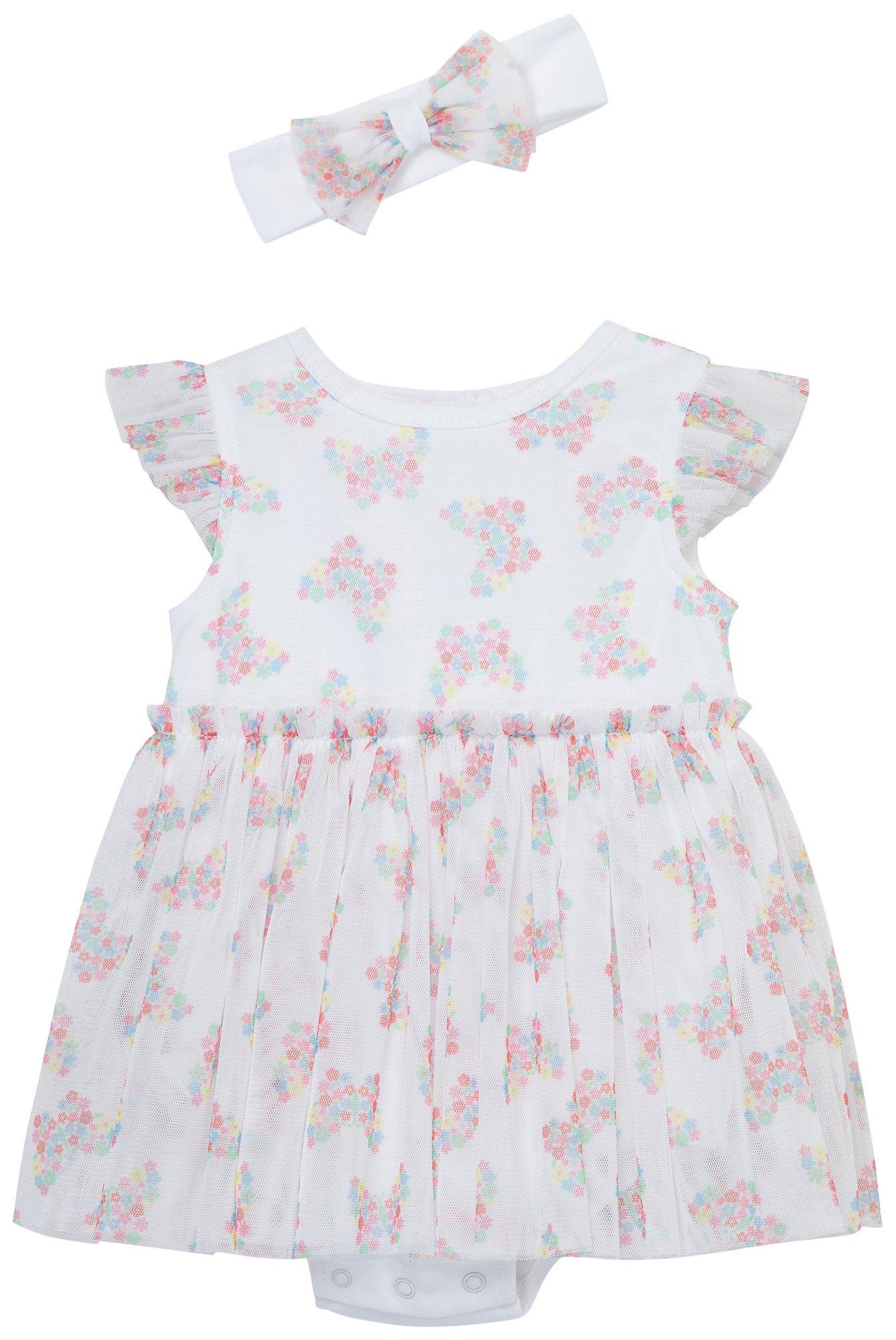 Baby Girls 2 Pc. Butterfly Popover Set