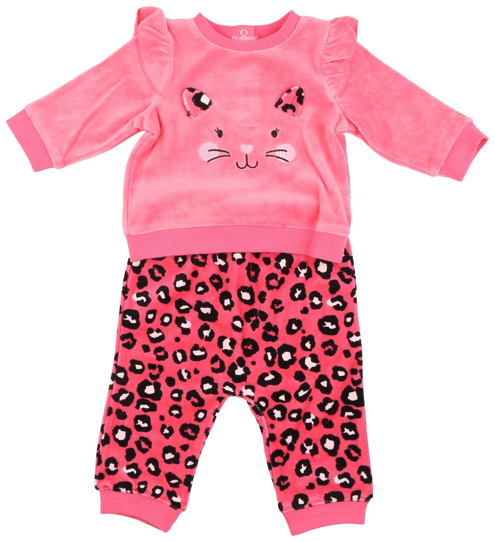 Gerber® Baby Girls 2 Pack Leopard Pants, Pink, 3-6 Months - Yahoo Shopping