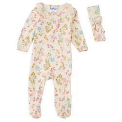 Baby Girls 2-pc. Floral Print Pajamas
